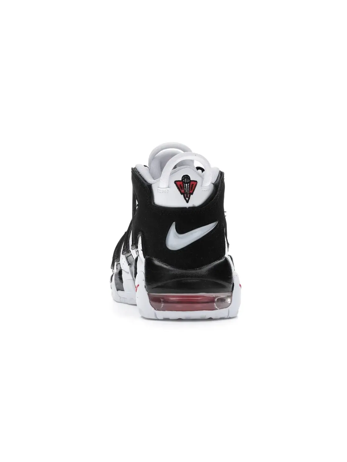 Детские кроссовки для мальчиков с принтом Nike Air More Uptempo Nike — изображение 4 из 4, белый/черный-красный