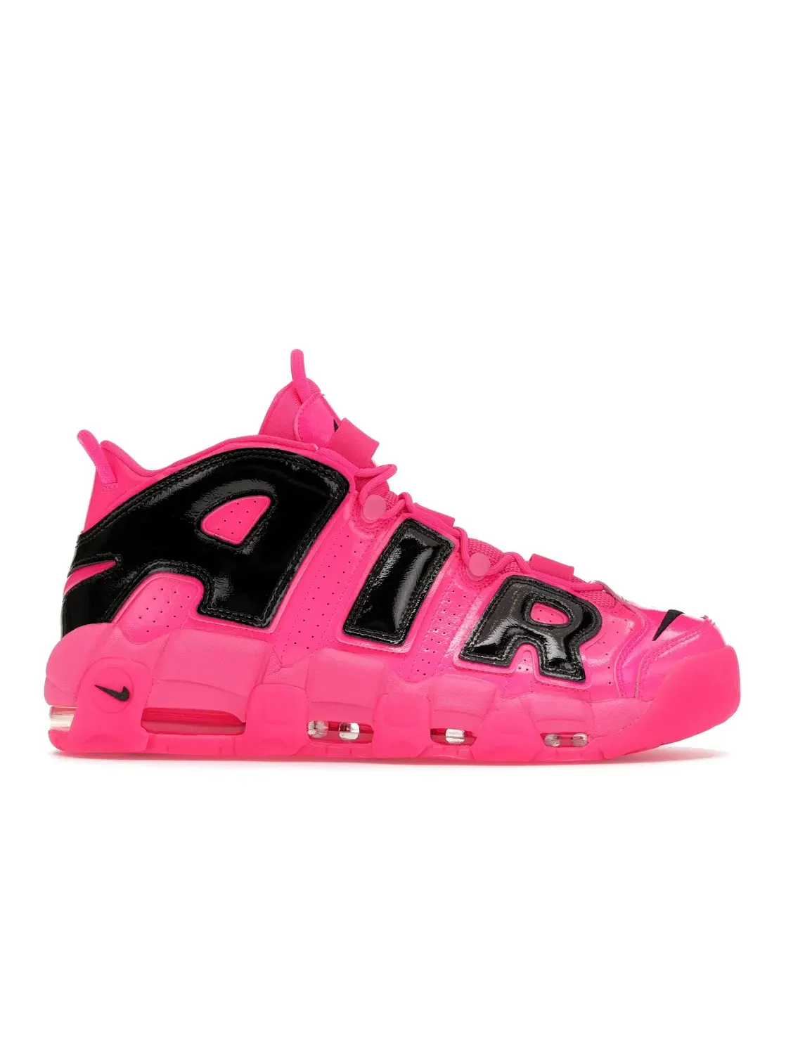Женские кроссовки с принтом Nike Air More Uptempo SE Nike — изображение 1 из 4, розовый/розовый/черный