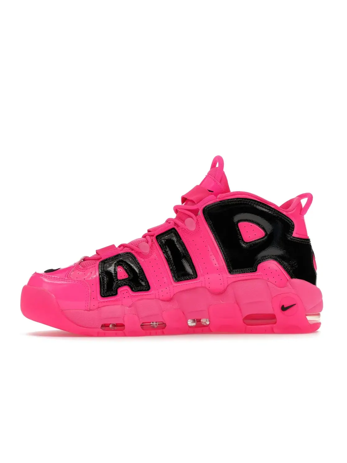 Женские кроссовки с принтом Nike Air More Uptempo SE Nike — изображение 3 из 4, розовый/розовый/черный