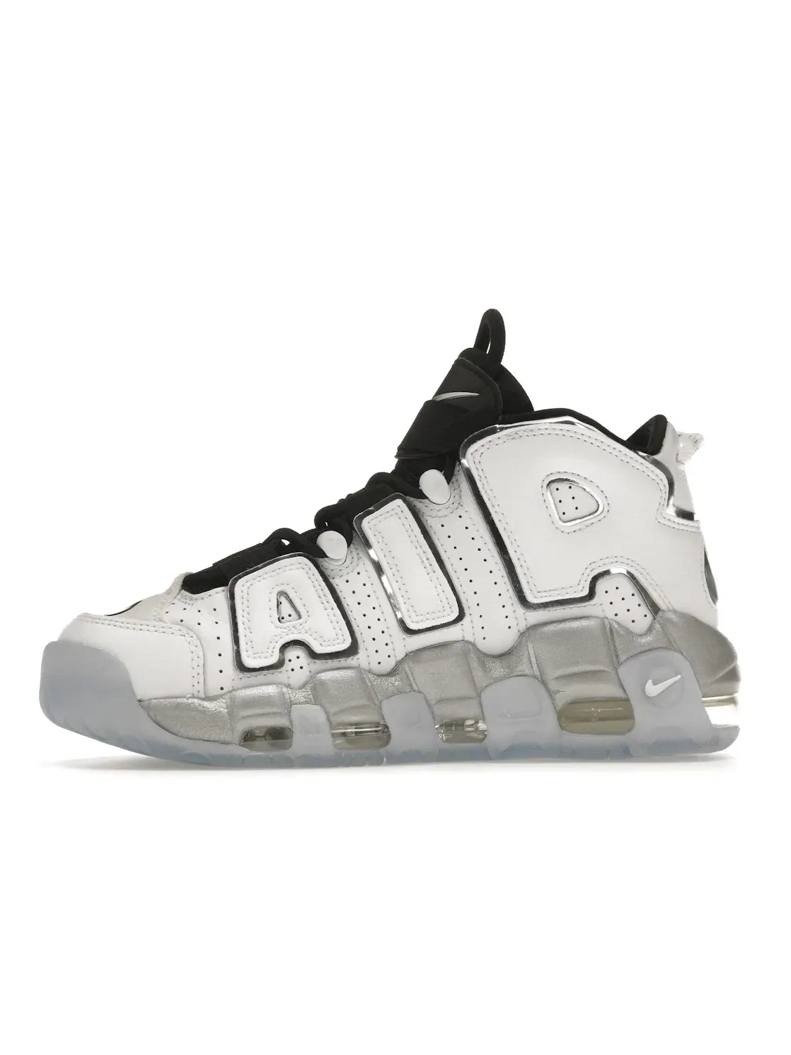 Женские кроссовки с кожаными панелями Nike Air More Uptempo SE — изображение 3 из 4