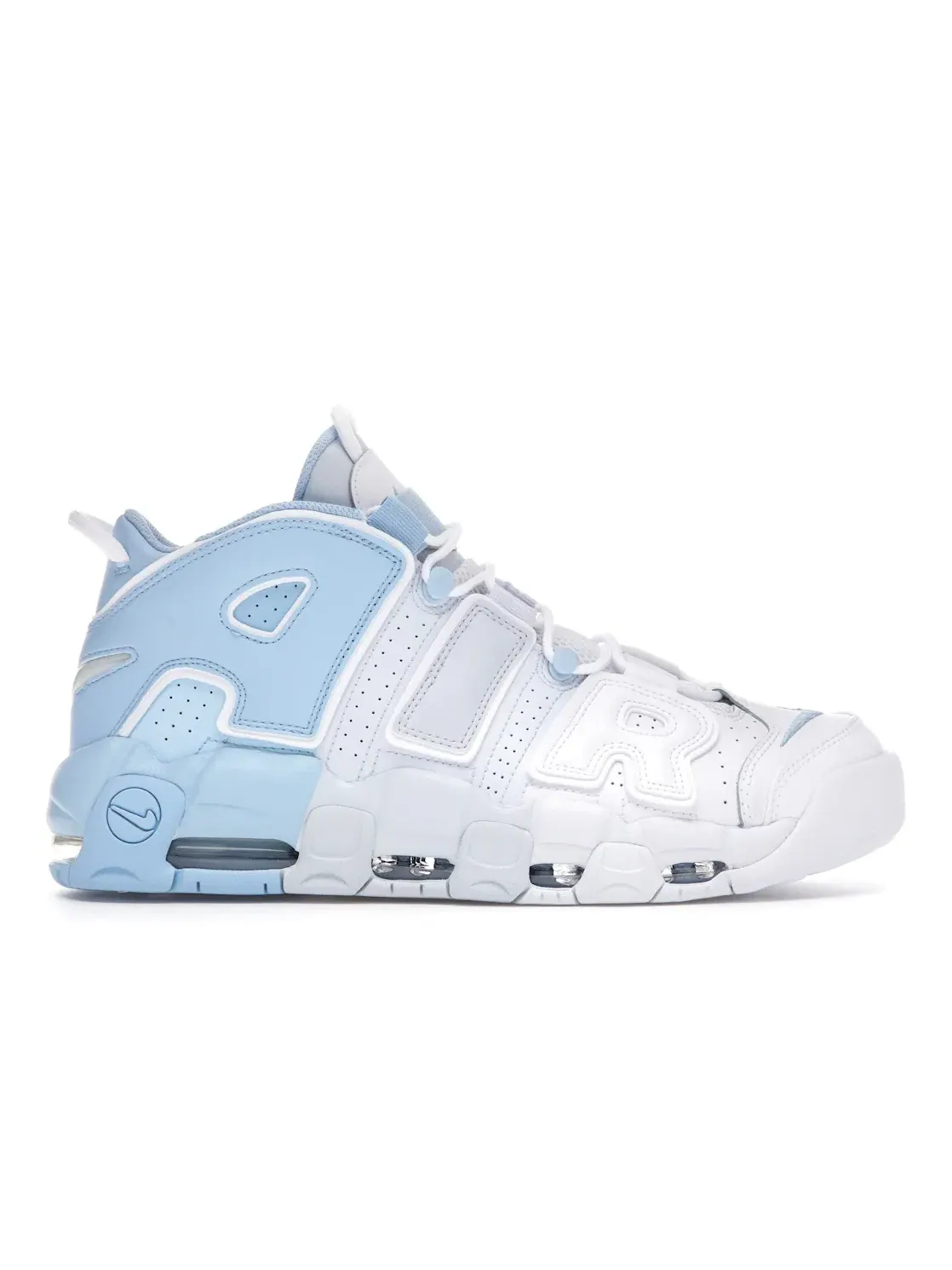 Мужские кроссовки с полноразмерной подушкой Air Sole Nike Air More Uptempo — изображение 1 из 4, синий/мульти
