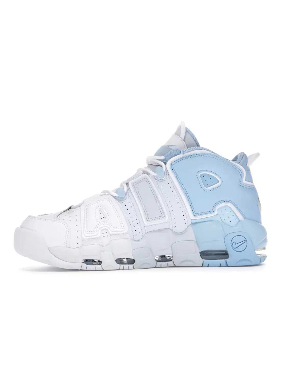 Мужские кроссовки с полноразмерной подушкой Air Sole Nike Air More Uptempo — изображение 3 из 4, синий/мульти