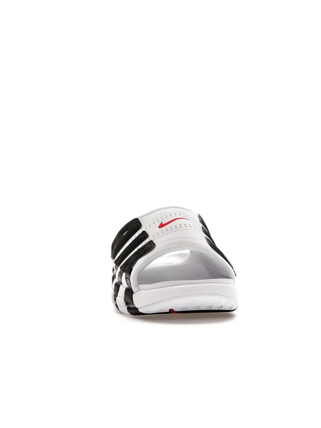 Мужские сандалии с ремешком Nike Air More Uptempo Slide — изображение 2 из 4, белый/черный-красный