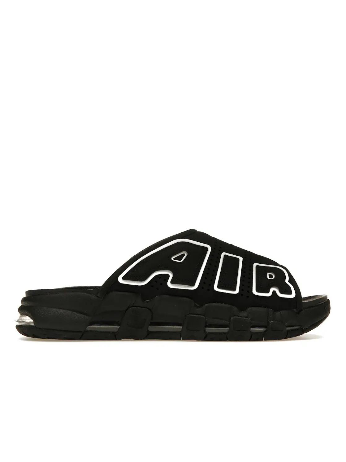 Мужские сандалии-слайды с полноразмерной пеной средней подошвы Nike Air More Uptempo Slide OG — изображение 1 из 4
