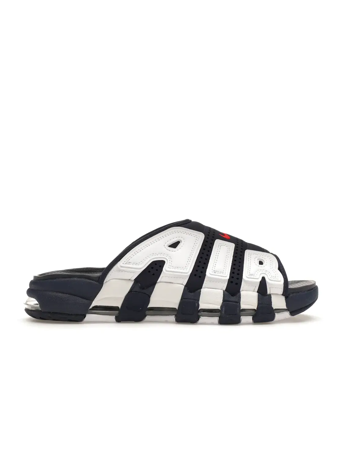 Мужские сандалии-слайды Nike Air More Uptempo Slide Olympic — изображение 1 из 4