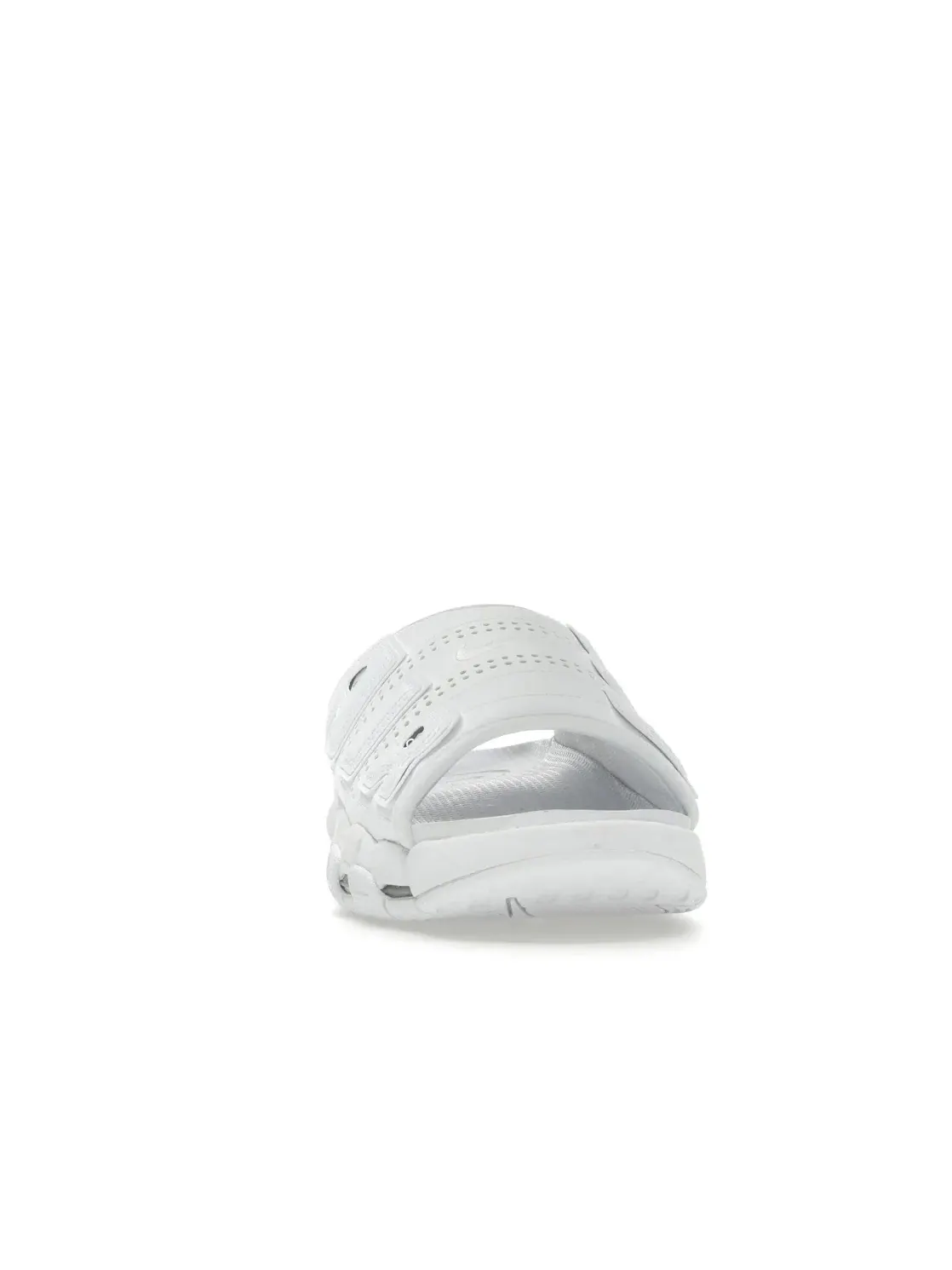 Мужские сандалии с дизайном Nike Air More Uptempo Slide Nike — изображение 2 из 4, белый/белый