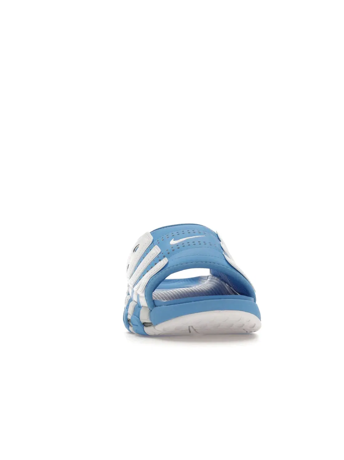 Мужские сандалии с дизайном Nike Air More Uptempo Slide Nike — изображение 2 из 4, синий/синий-белый