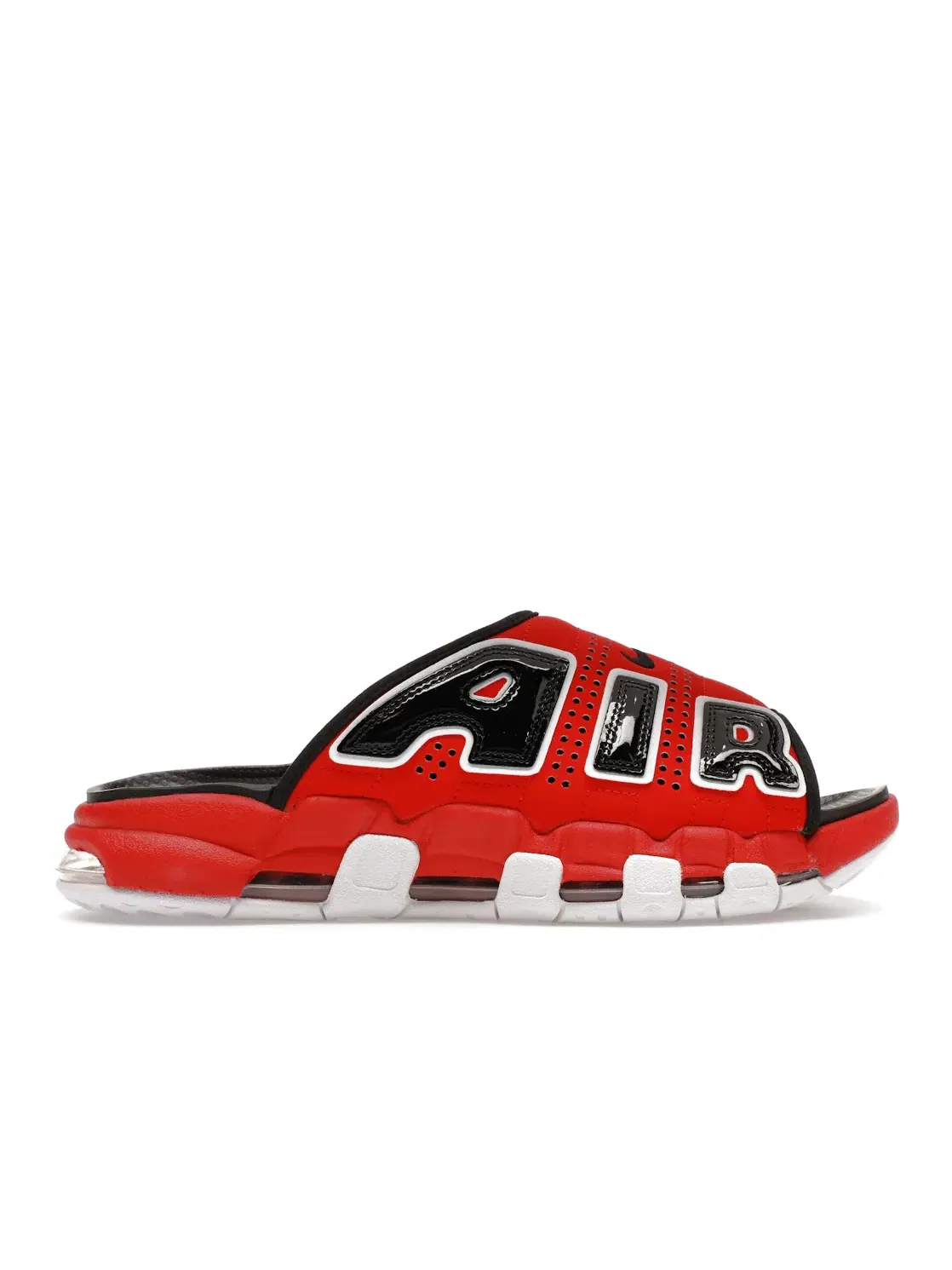 Мужские сандалии с полноразмерной амортизацией Nike Air More Uptempo Slide — изображение 1 из 4