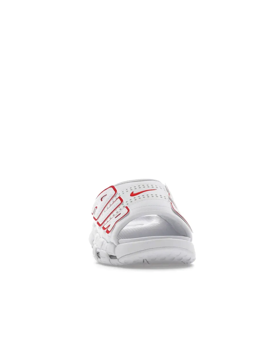 Мужские сланцы Nike Air More Uptempo Slide — изображение 2 из 4, белый/белый/красный