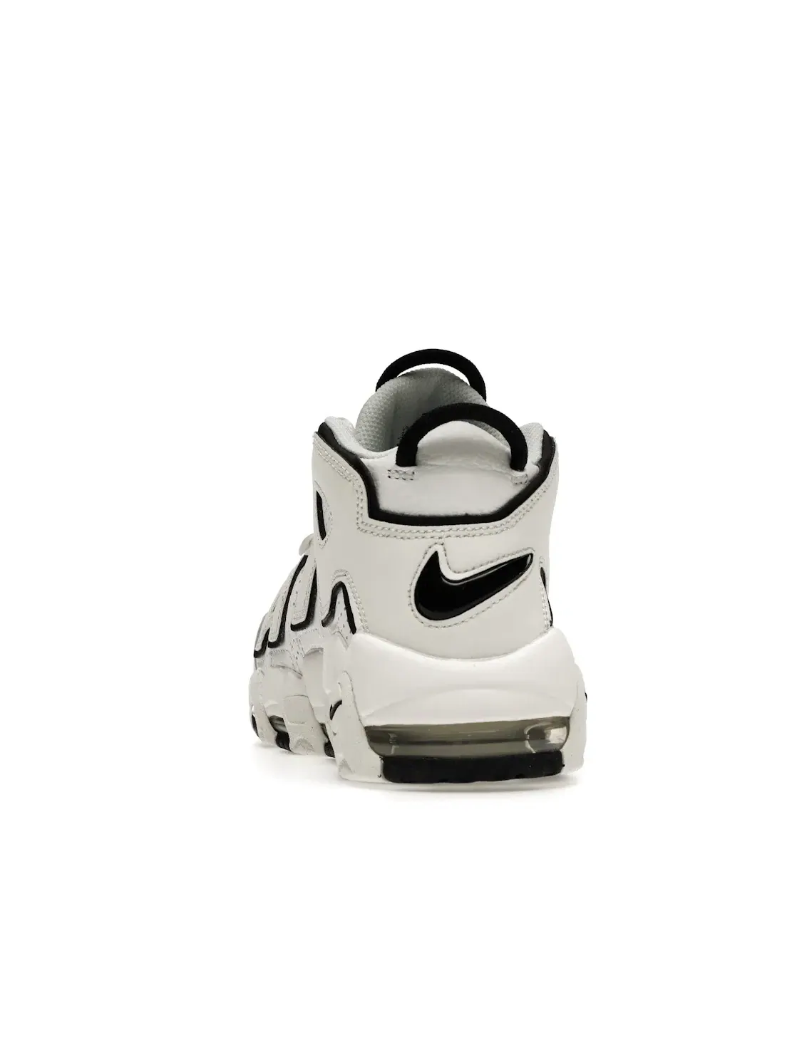 Женские кроссовки с перфорированным верхом Nike Air More Uptempo Nike — изображение 4 из 4, белый/черный