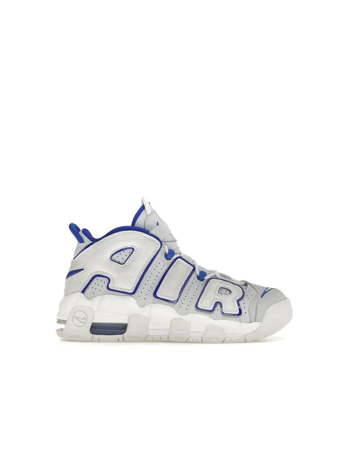 Детские кроссовки Lifestyle Nike Air More Uptempo Nike — изображение 1 из 4, белый/синий-серый