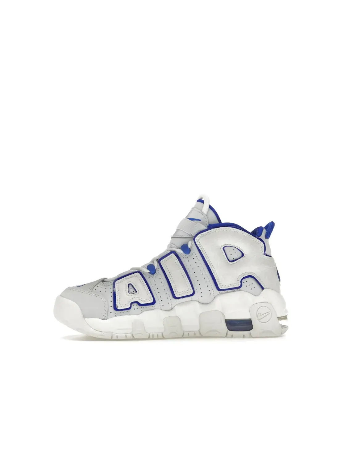 Детские кроссовки Lifestyle Nike Air More Uptempo Nike — изображение 3 из 4, белый/синий-серый