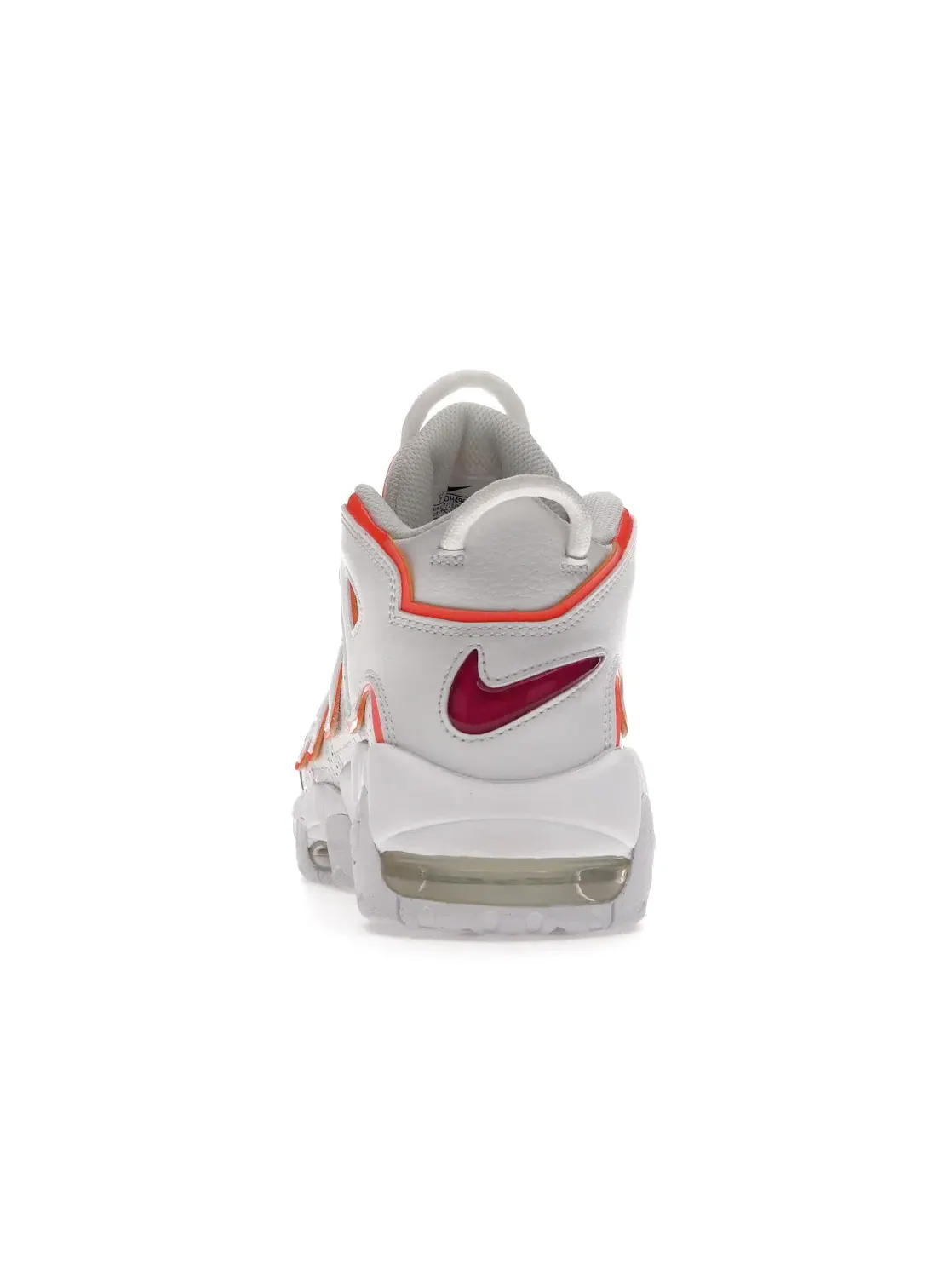 Женские кроссовки Lifestyle с массивным дизайном Nike Air More Uptempo Nike — изображение 4 из 4, белый/белый-оранжевый