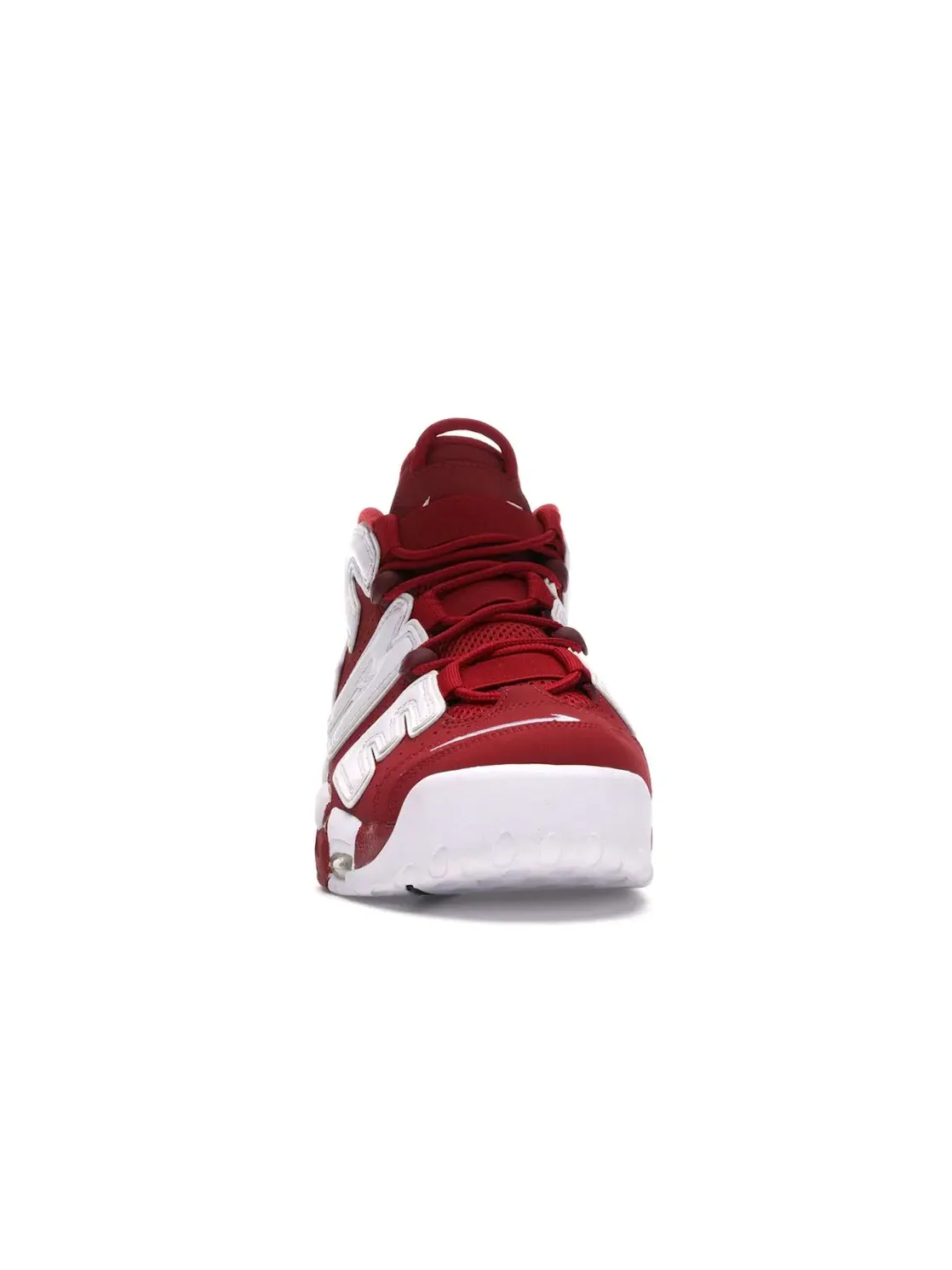 Мужские кроссовки с принтом Nike Air More Uptempo Nike — изображение 2 из 4, красный/белый