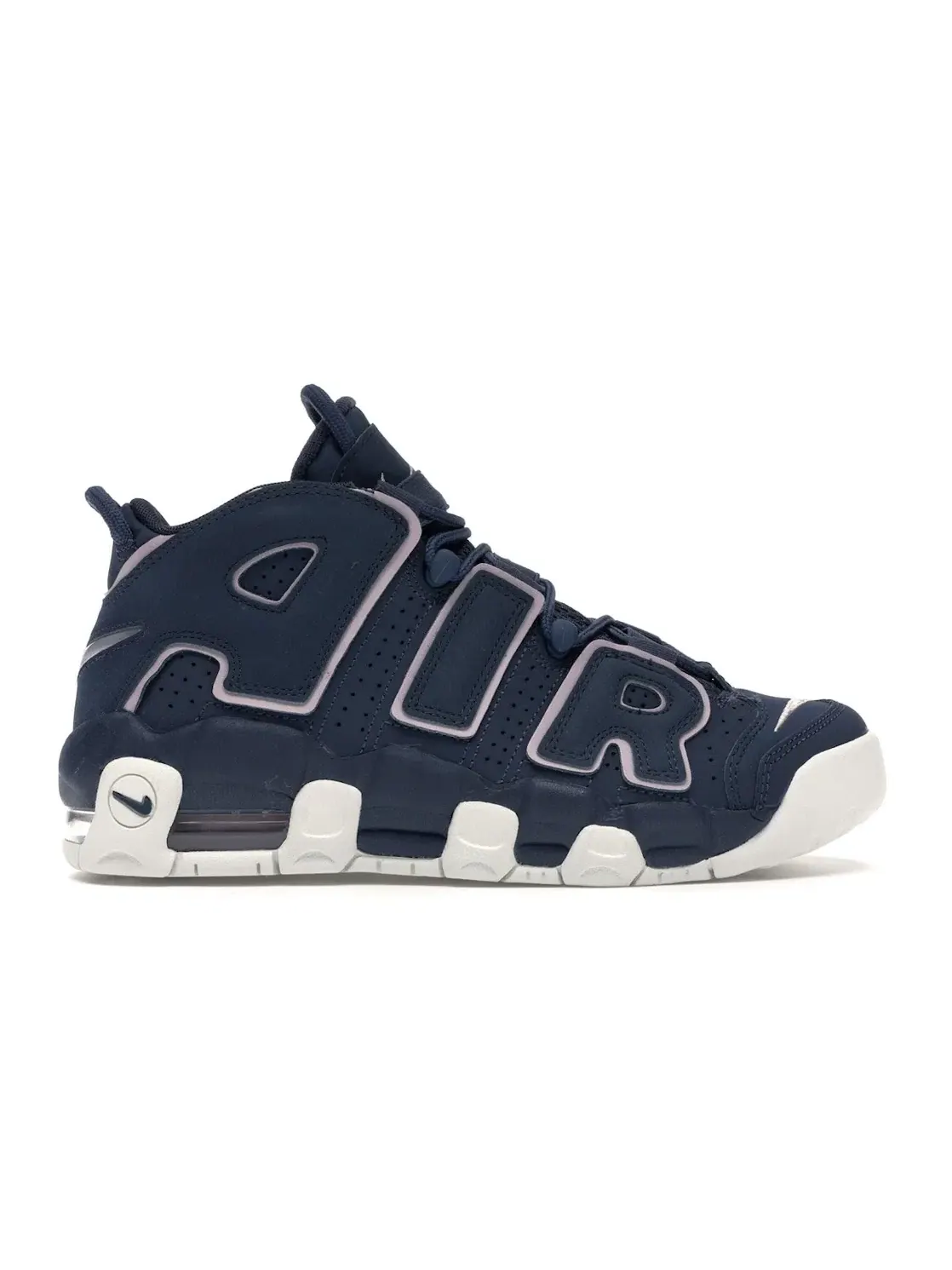 Детские кроссовки Lifestyle Nike Air More Uptempo Nike — изображение 1 из 4, синий/белый-розовый