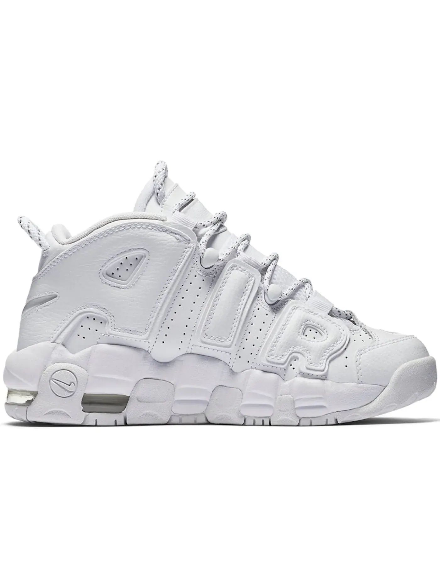 Детские кроссовки Lifestyle Nike Air More Uptempo Nike — изображение 1 из 1, белый/белый-белый
