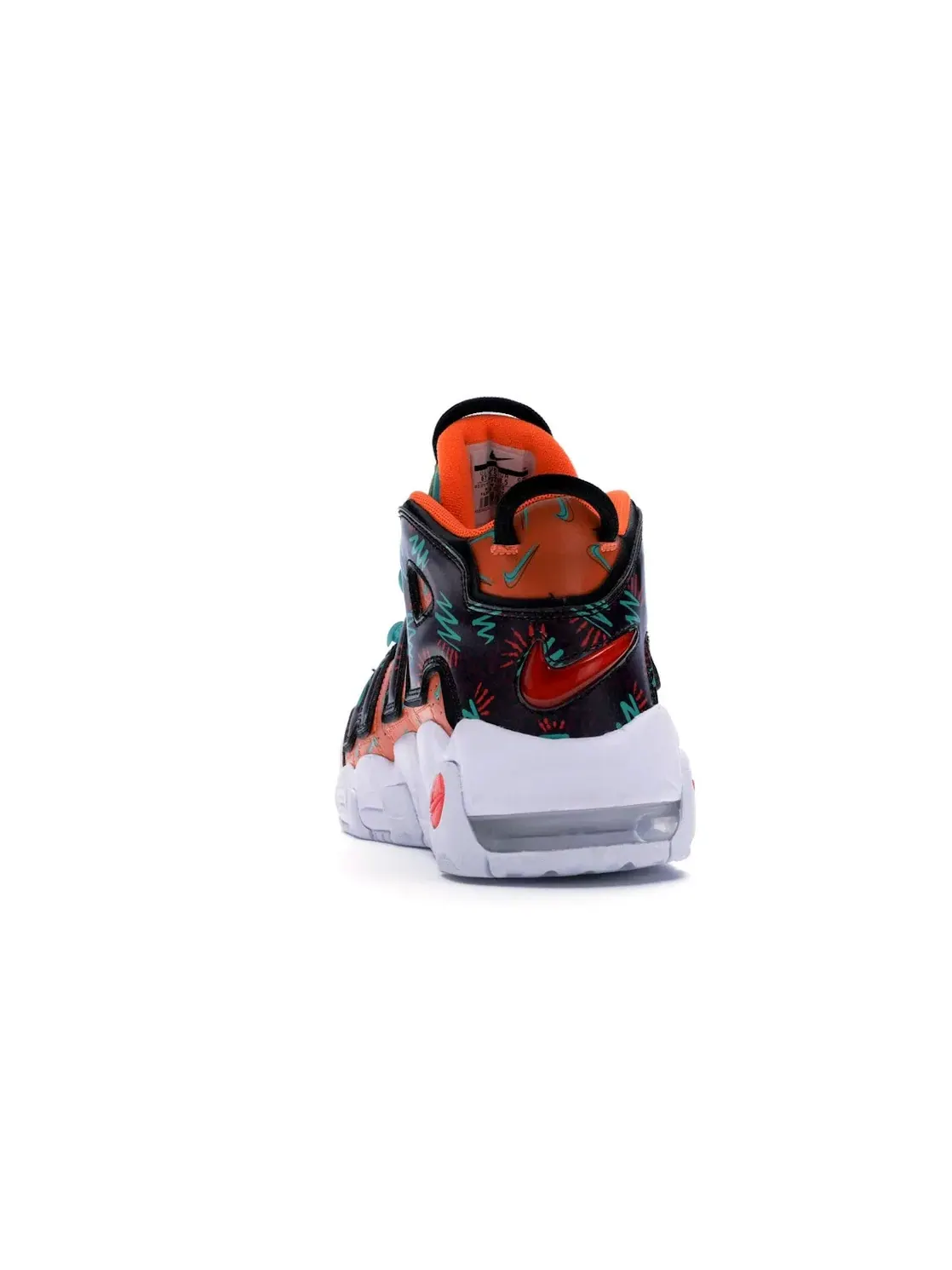 Детские кроссовки Lifestyle Nike Air More Uptempo — изображение 4 из 4, оранжевый/черный