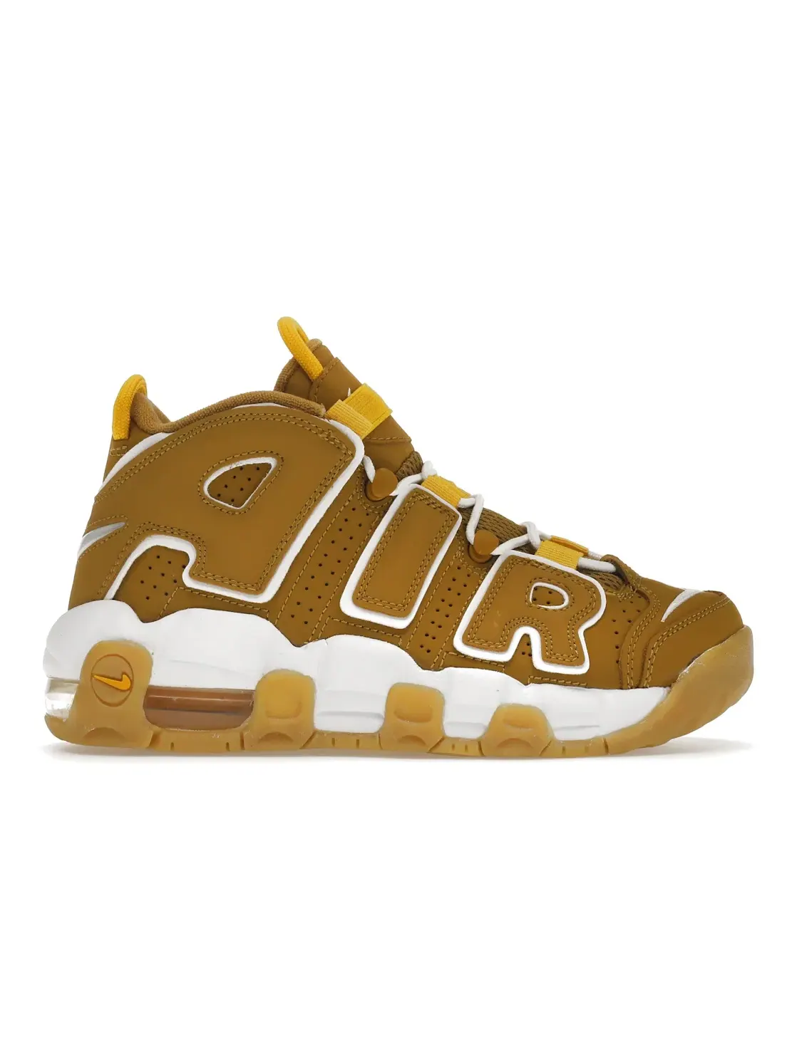 Детские кроссовки Lifestyle с полноразмерной подушкой Max Air Nike Air More Uptempo Nike — изображение 1 из 4, белый