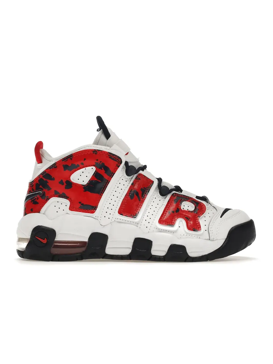 Детские кроссовки Lifestyle Nike Air More Uptempo Nike — изображение 1 из 4, белый/красный-синий