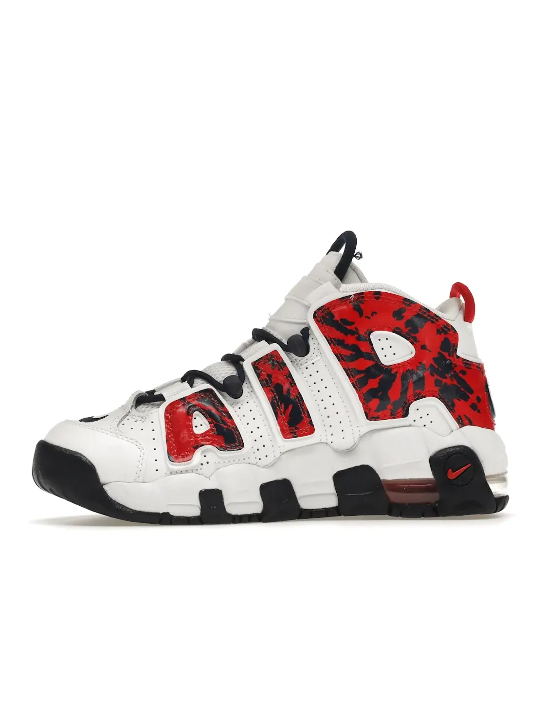 Детские кроссовки Lifestyle Nike Air More Uptempo Nike — изображение 3 из 4, белый/красный-синий