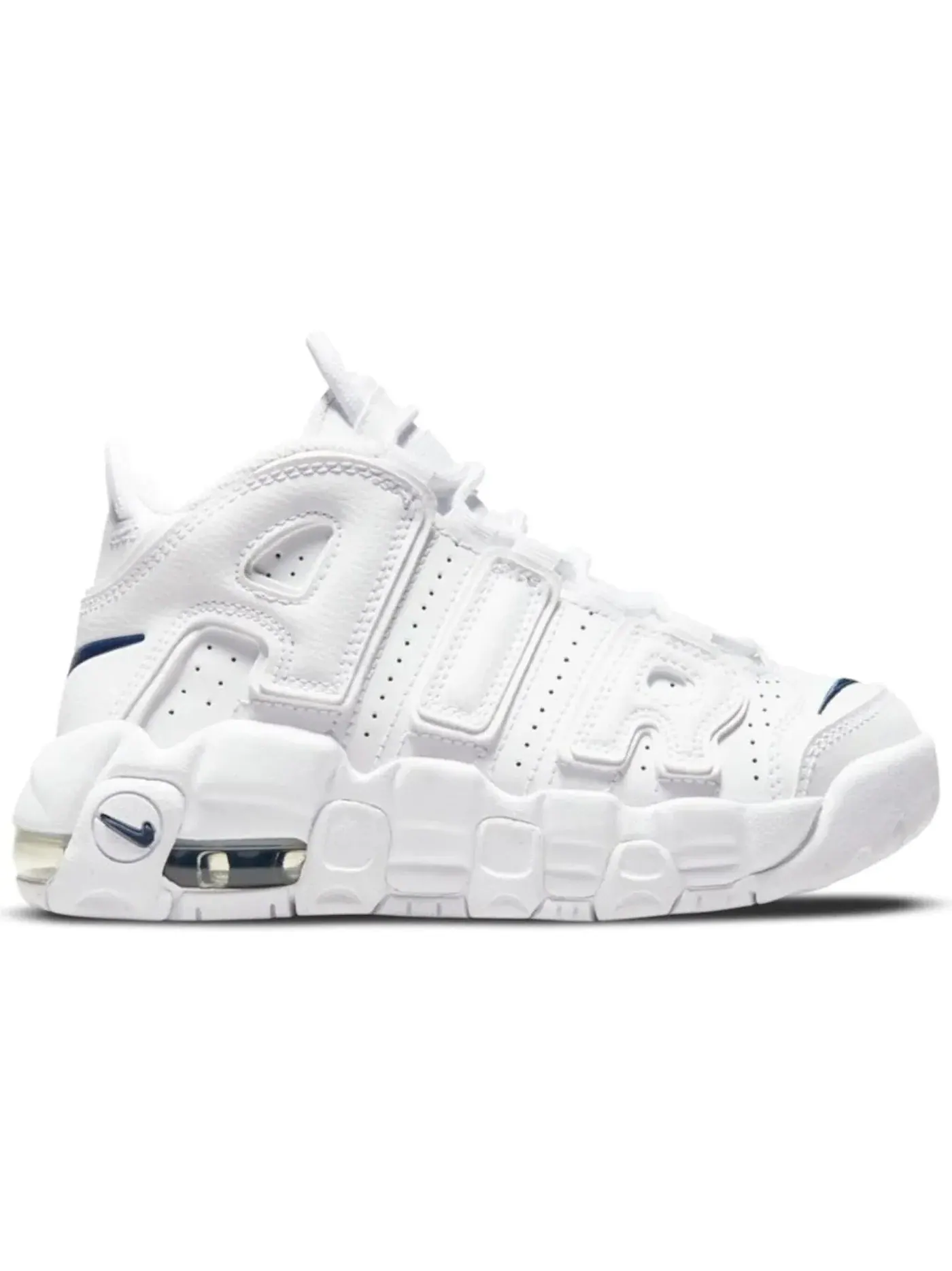 Детские кроссовки Lifestyle Nike Air More Uptempo — изображение 1 из 1, белый/белый/черный