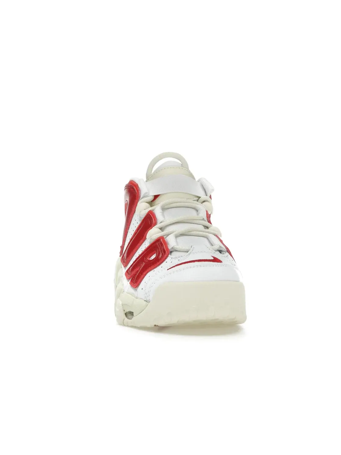 Женские кроссовки Nike Air More Uptempo — изображение 2 из 4, белый/красный