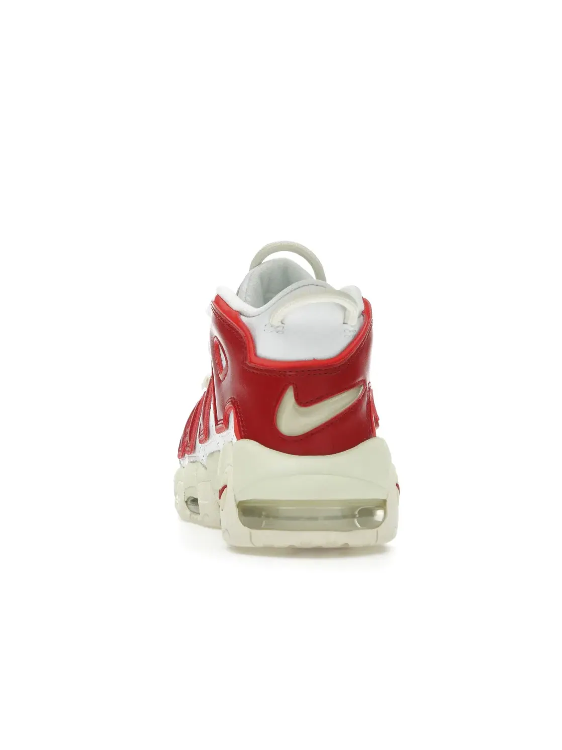 Женские кроссовки Nike Air More Uptempo — изображение 4 из 4, белый/красный
