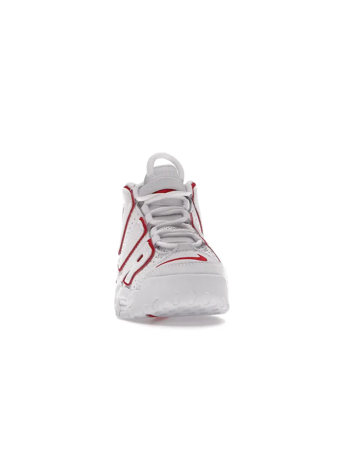 Детские кроссовки Lifestyle Nike Air More Uptempo — изображение 2 из 4, белый красный белый