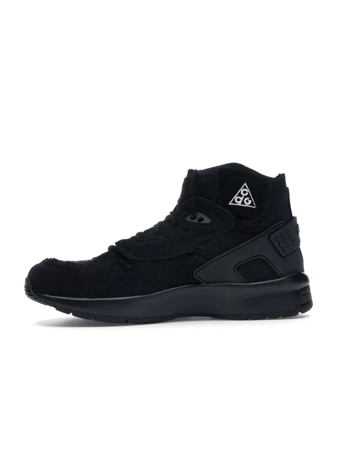 Мужские кроссовки с монокромным дизайном Nike Air Mowabb Nike — изображение 3 из 4, черный/черный