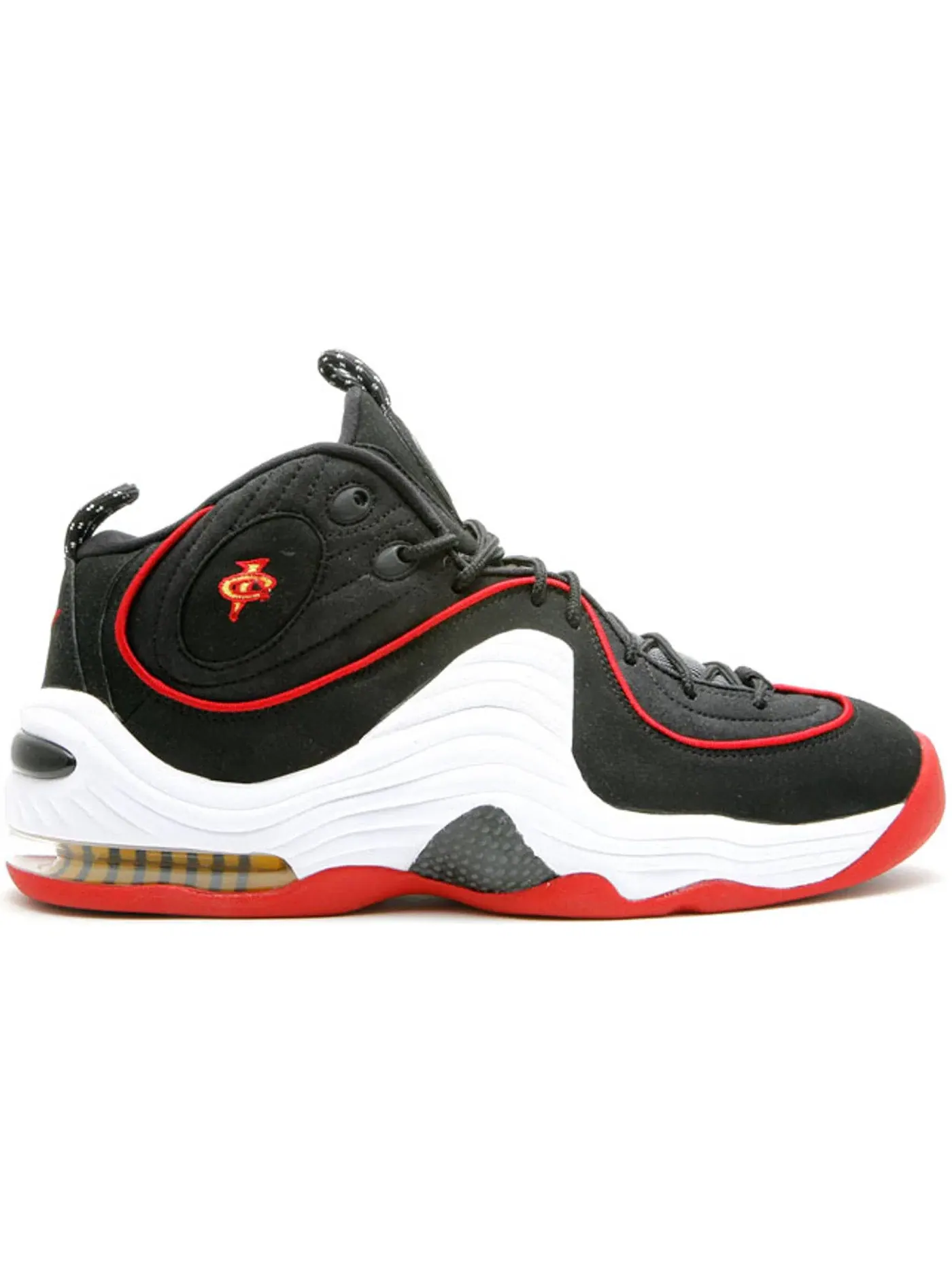 Мужские кроссовки Lifestyle Nike Air Penny 2 — изображение 1 из 1, черный/красный-черный