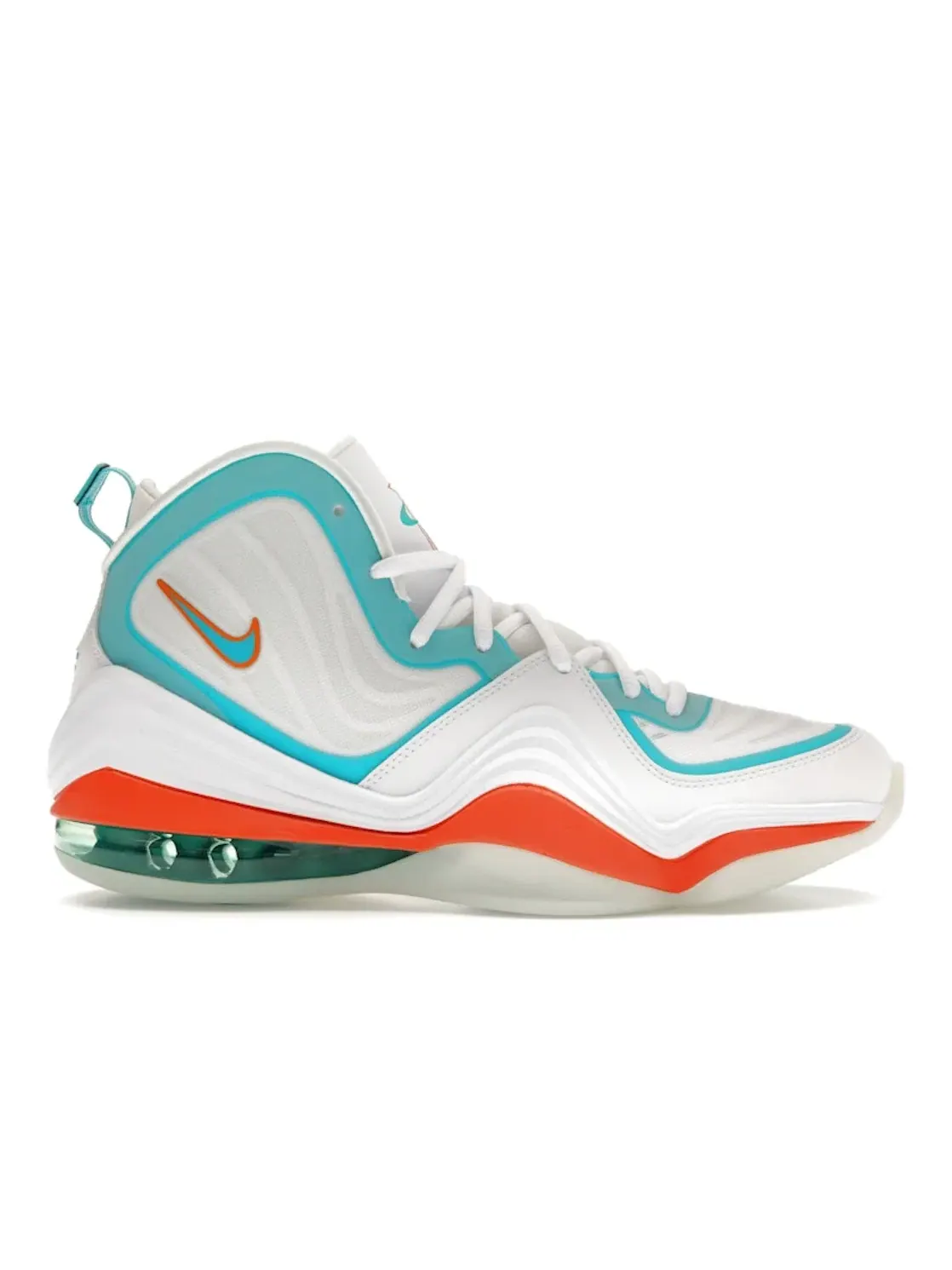 Мужские кроссовки Lifestyle Nike Air Penny 5 — изображение 1 из 4, белый/голубой--голубой