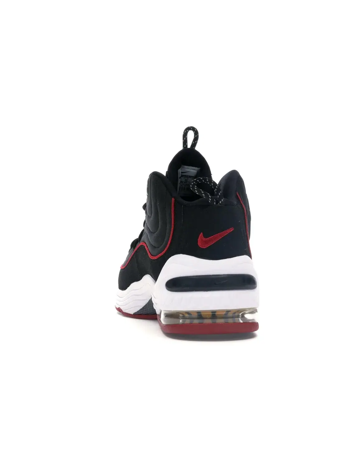 Мужские кроссовки высокие с цветовой гаммой Nike Air Penny II Nike — изображение 4 из 4, черный/белый-красный