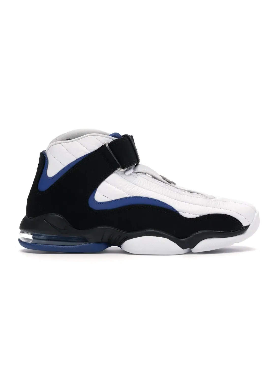 Мужские кроссовки с кожаным ремешком Nike Air Penny IV — изображение 1 из 4, белый/синий-черный