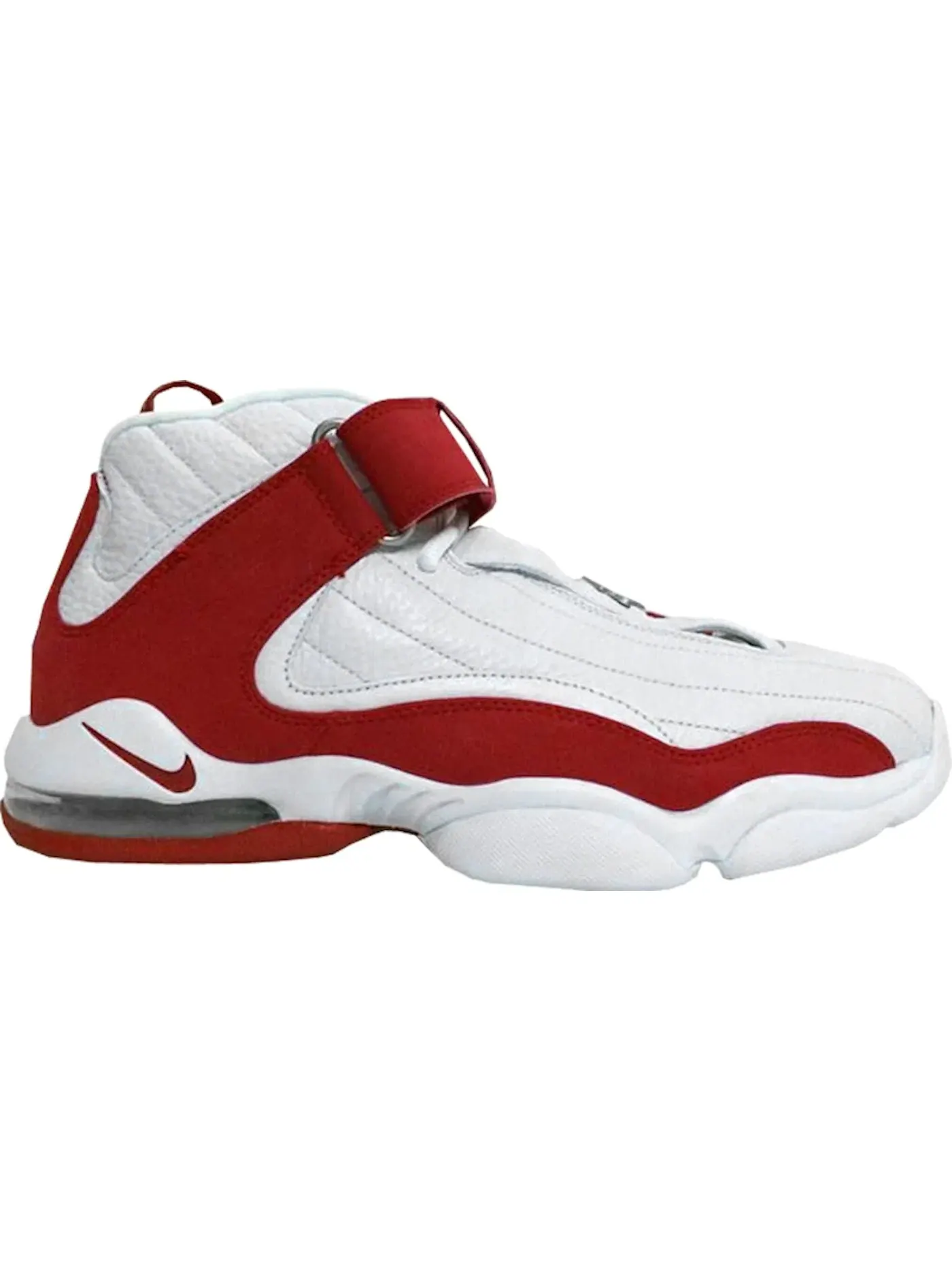 Мужские кроссовки Lifestyle Nike Air Penny IV — изображение 1 из 1, белый/красный-серый