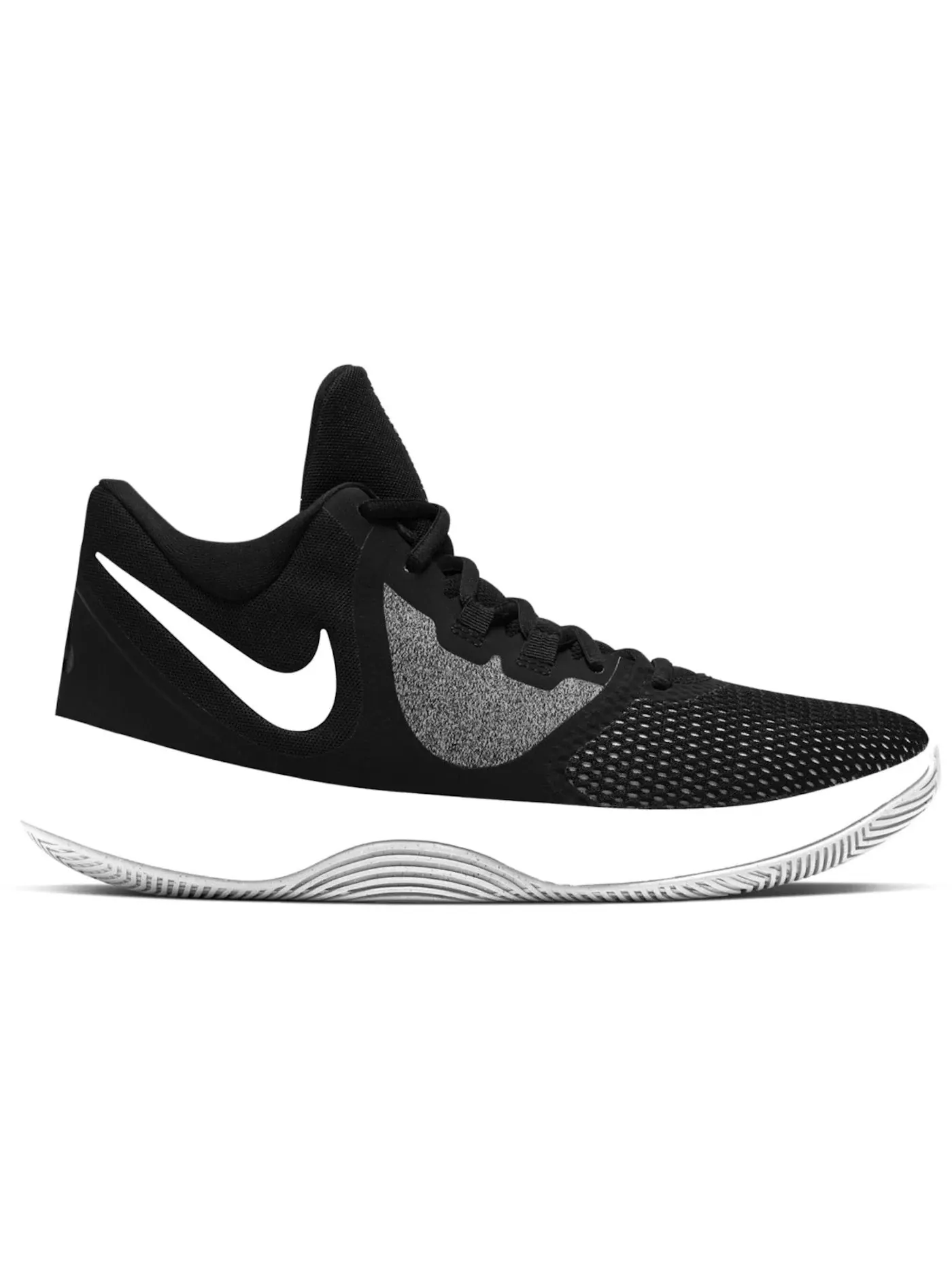Мужские кроссовки для баскетбола Nike Air Precision 2 — изображение 1 из 1, черный/белый