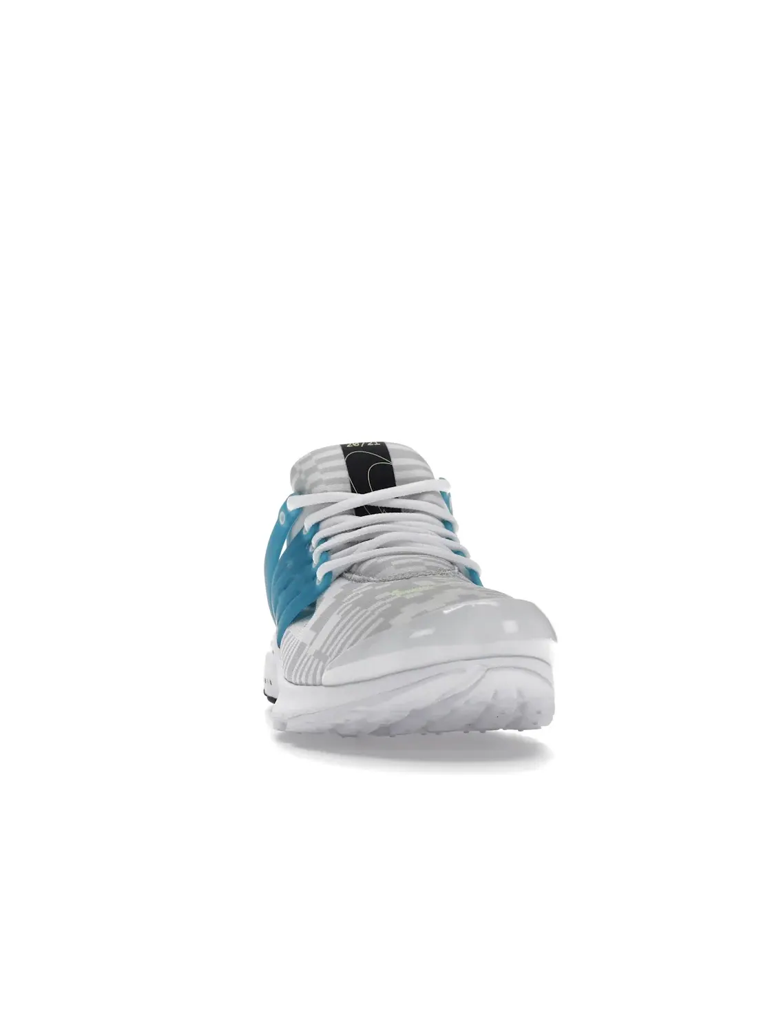 Мужские кроссовки с дизайном молнии Nike Air Presto — изображение 2 из 4, белый/--платиновый