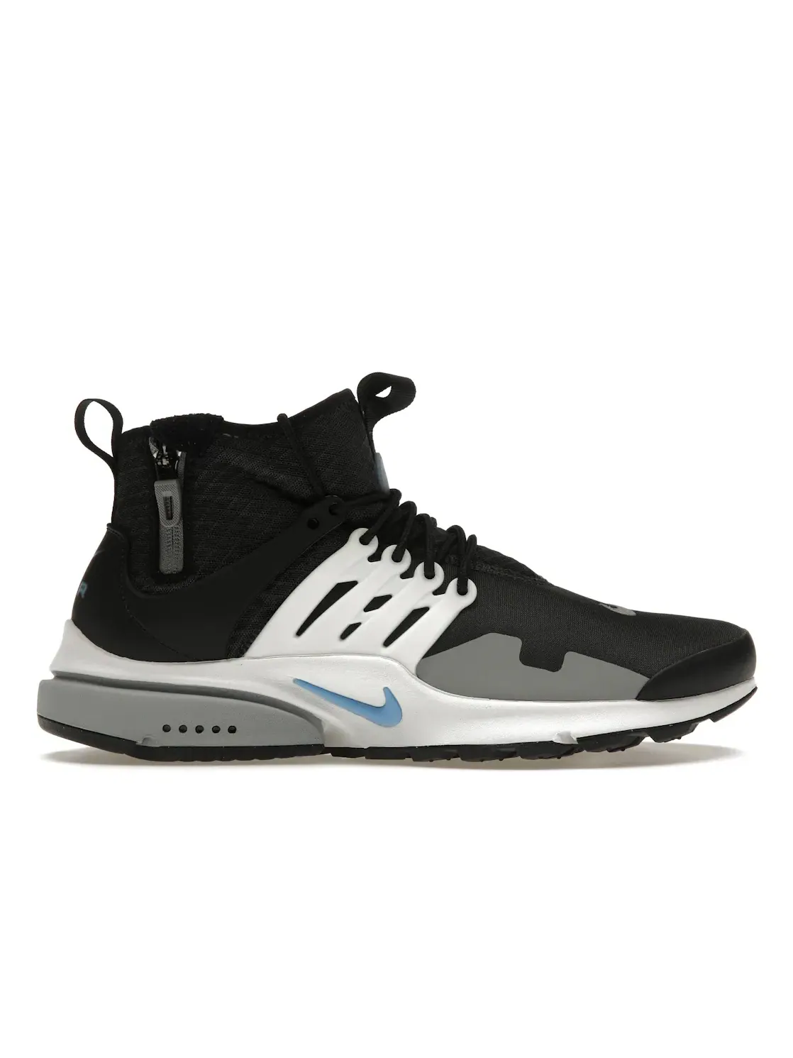 Мужские кроссовки с водонепроницаемой отделкой Nike Air Presto Mid Utility — изображение 1 из 4, белый/серый/синий
