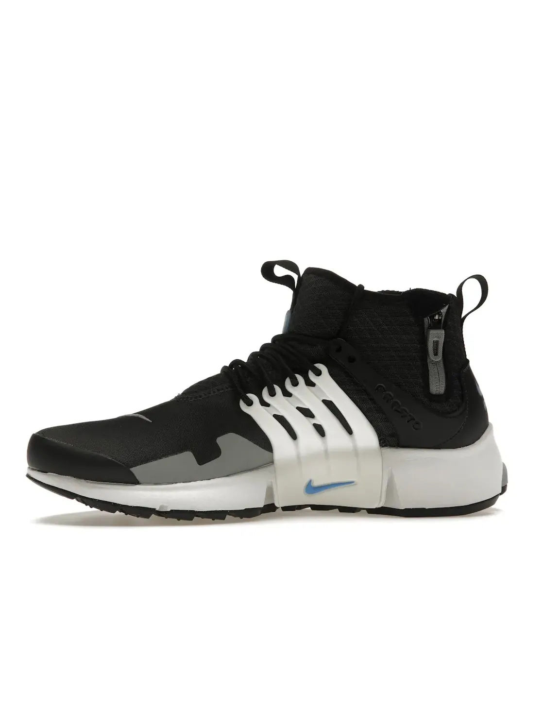 Мужские кроссовки с водонепроницаемой отделкой Nike Air Presto Mid Utility — изображение 3 из 4, белый/серый/синий