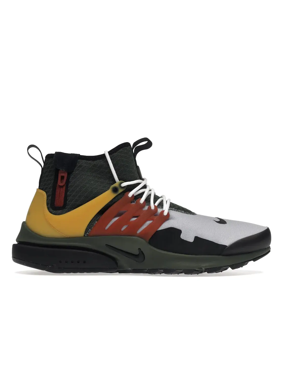 Мужские кроссовки Lifestyle с водонепроницаемым верхом Nike Air Presto Mid Utility — изображение 1 из 4, зеленый/черный