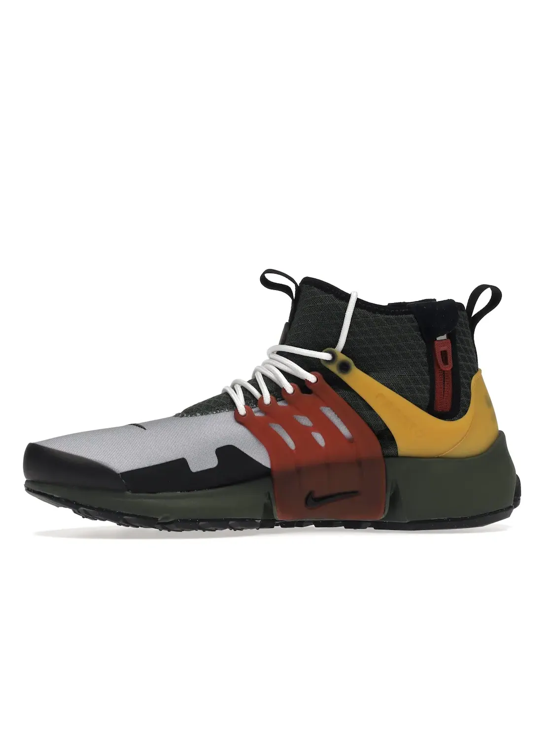Мужские кроссовки Lifestyle с водонепроницаемым верхом Nike Air Presto Mid Utility — изображение 3 из 4, зеленый/черный