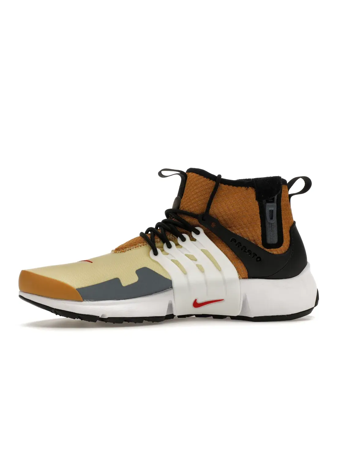 Мужские кроссовки водонепроницаемые Nike Air Presto Mid Utility — изображение 3 из 4, кремовый/-серый