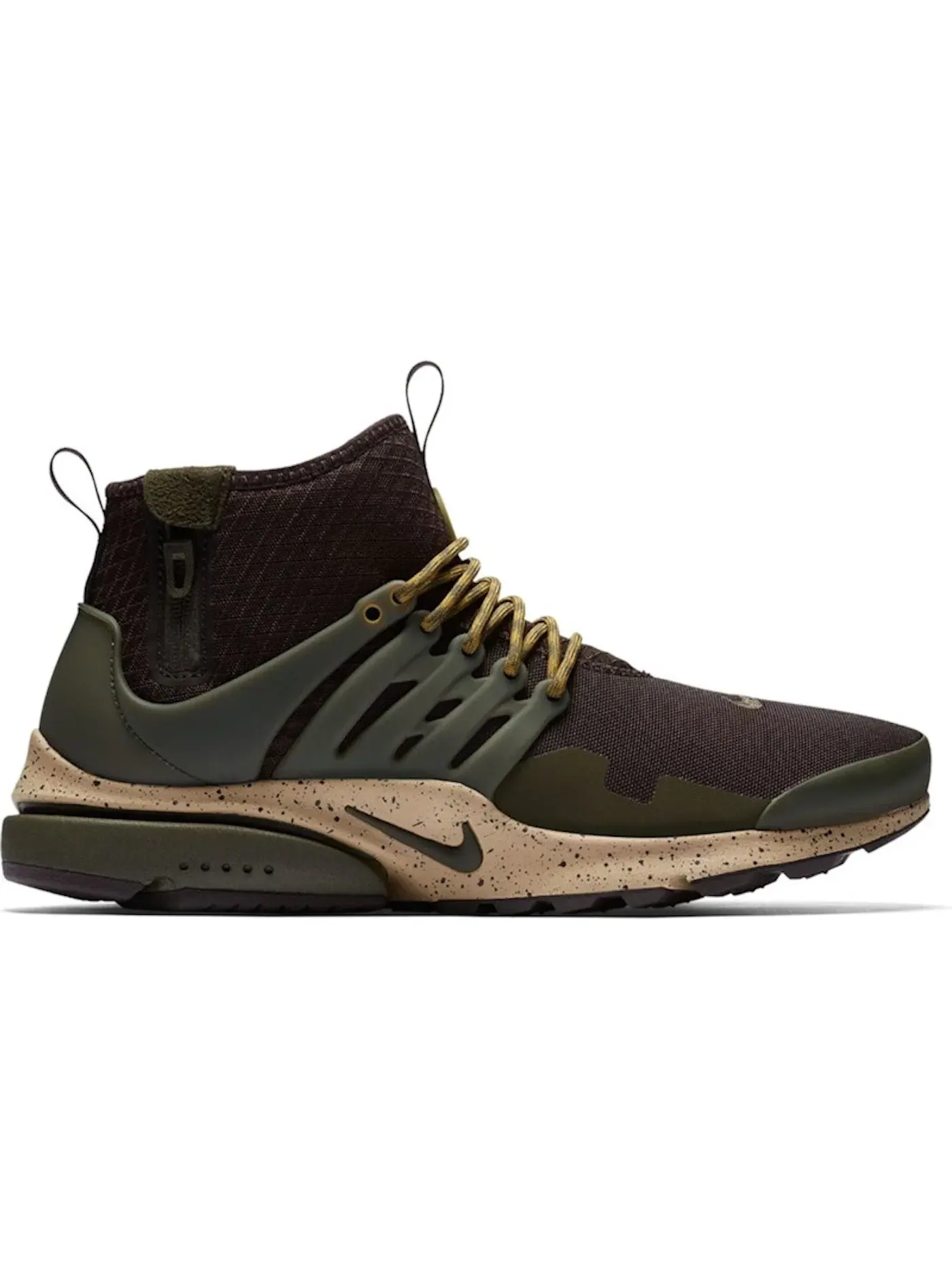 Мужские кроссовки Lifestyle Nike Air Presto Mid Utility — изображение 1 из 1, коричневый/хаки