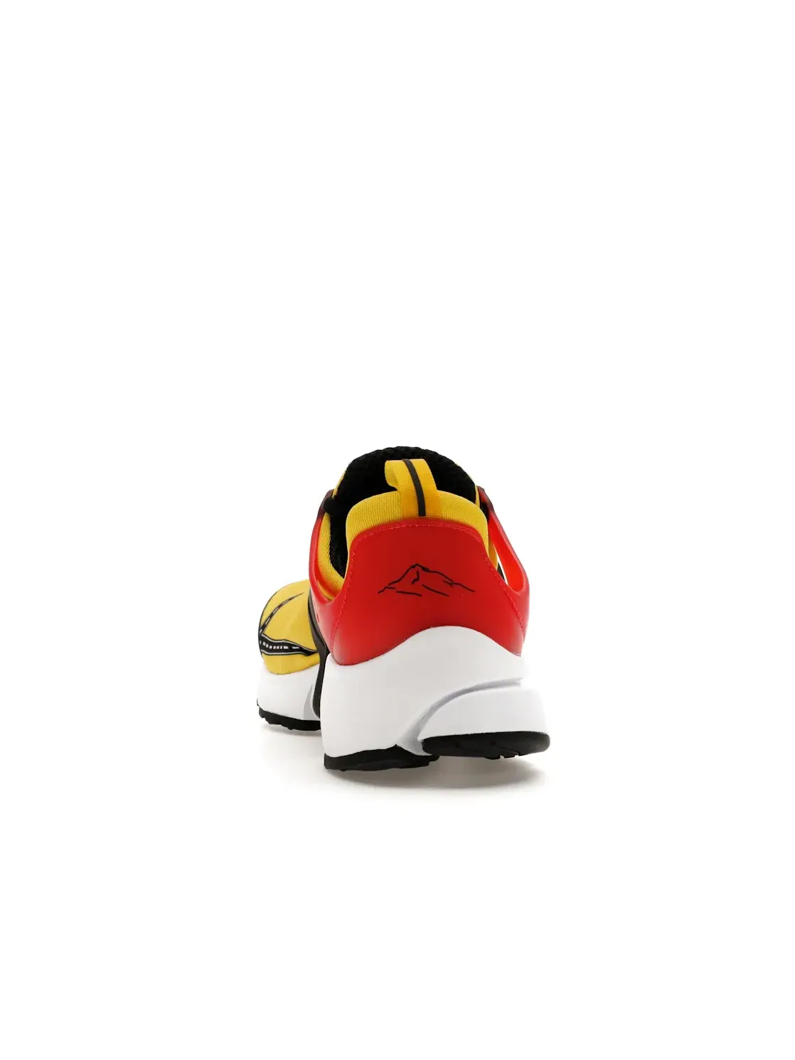 Мужские кроссовки Lifestyle Nike Air Presto — изображение 4 из 4, желтый/черный-красный