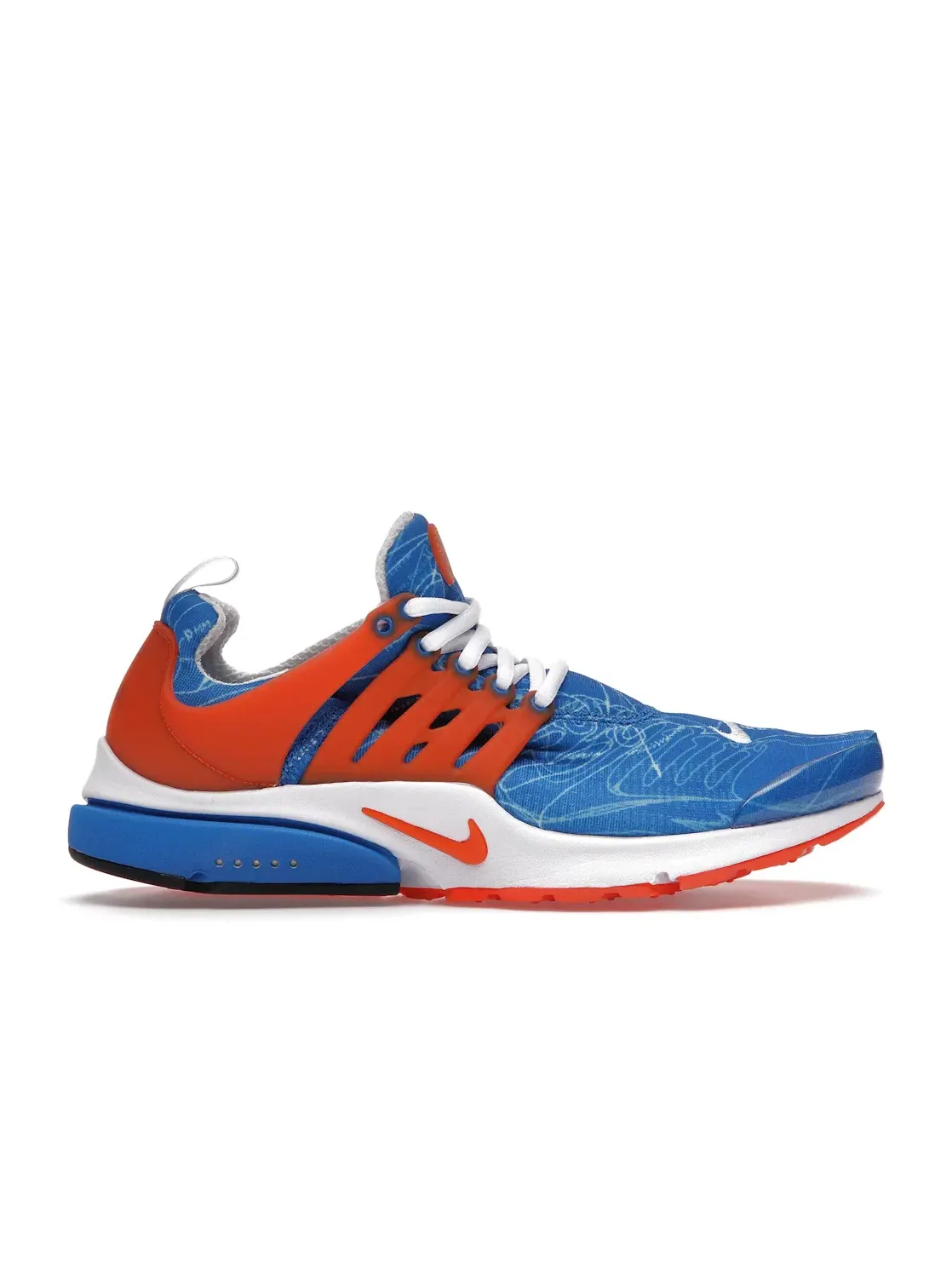 Мужские кроссовки повседневные Nike Air Presto Nike — изображение 1 из 4, оранжевый-белый