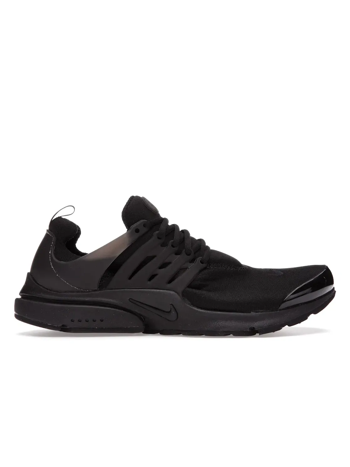 Мужские кроссовки с блестящим носком Nike Air Presto — изображение 1 из 4, черный/черный-черный