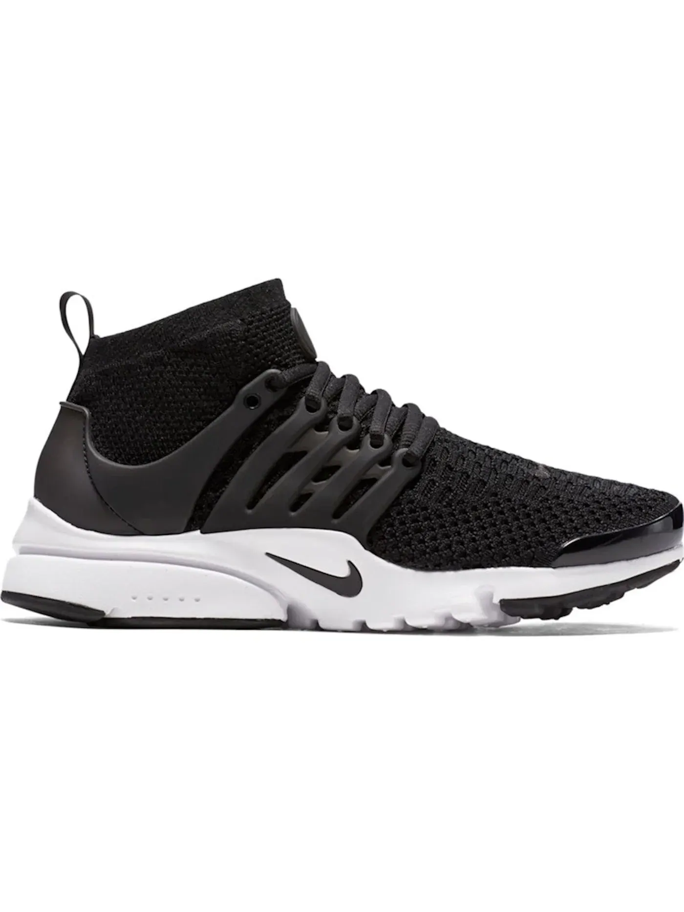 Женские кроссовки с верхом Flyknit Nike Air Presto Ultra Flyknit — изображение 1 из 1, черный/черный