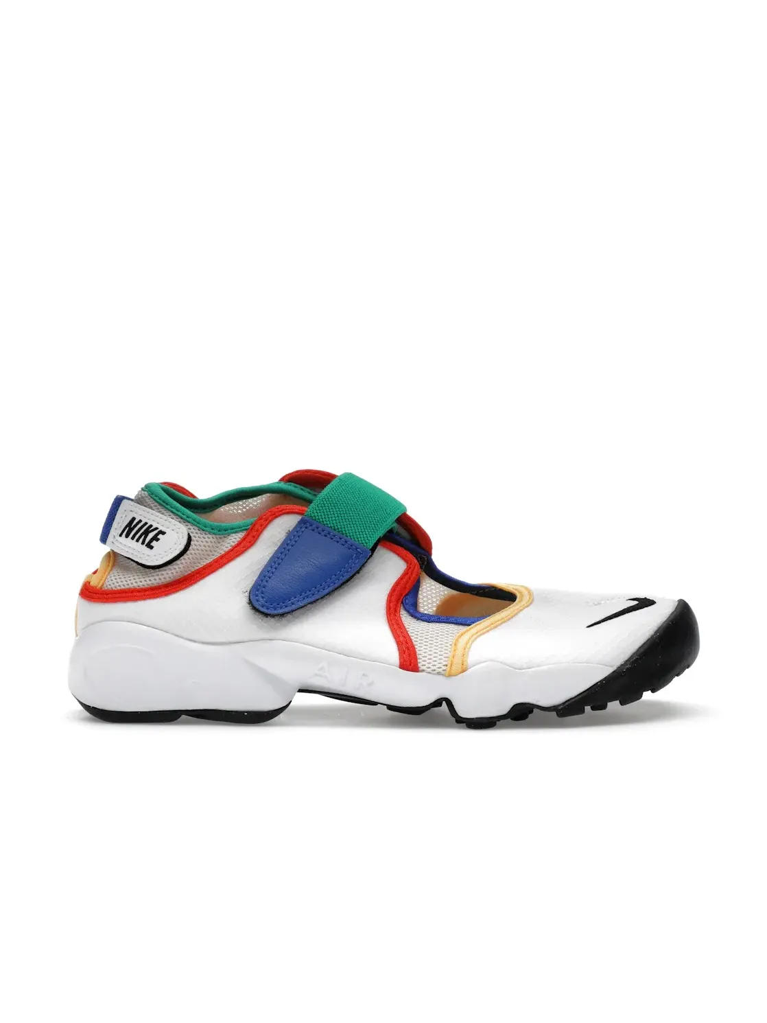 Женские сандалии с открытым носком Nike Air Rift — изображение 1 из 4, белый///черный