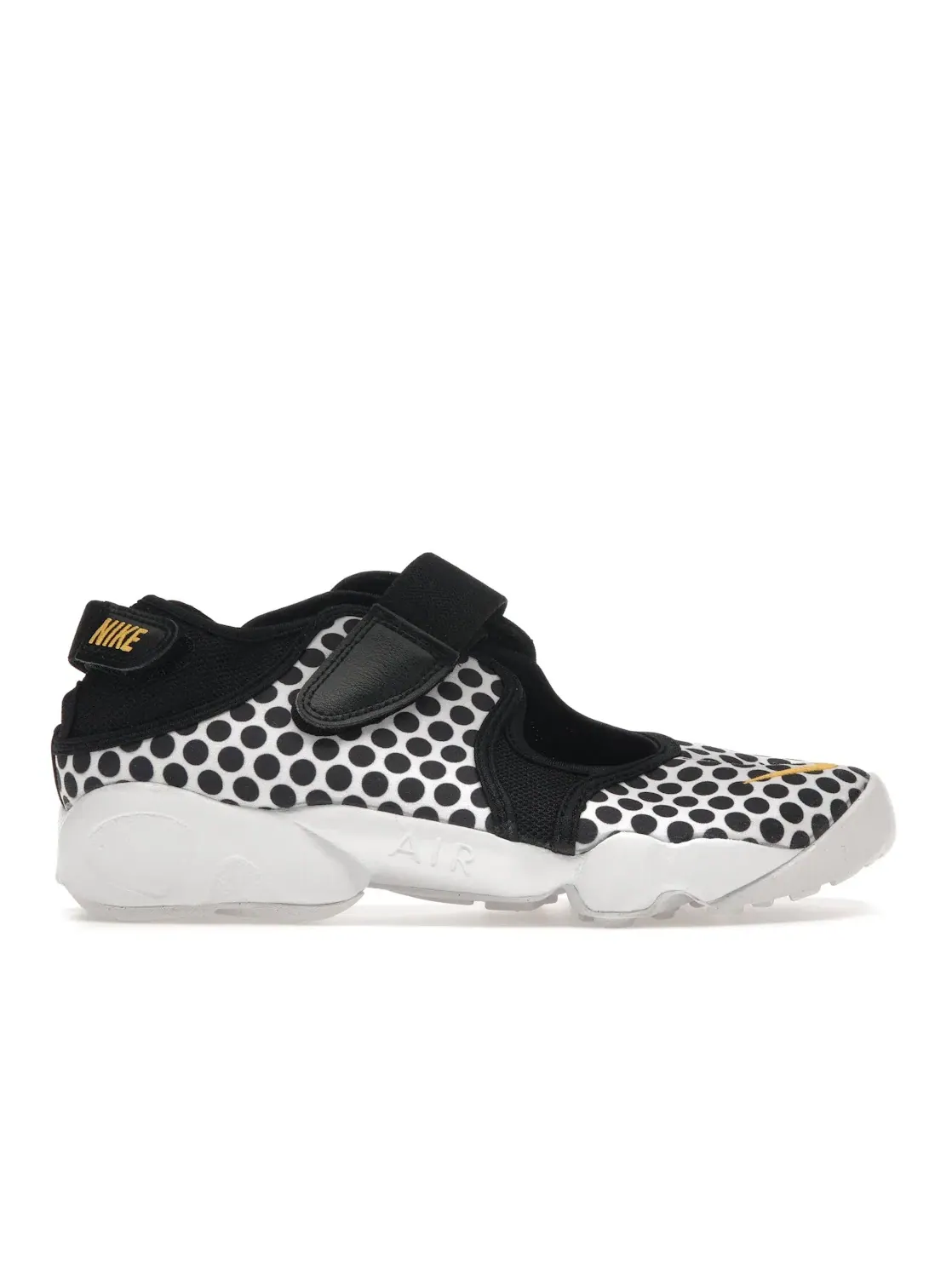 Женские сандалии с принтом Nike Air Rift Breeze Nike — изображение 1 из 4, черный/оранжевый/белый