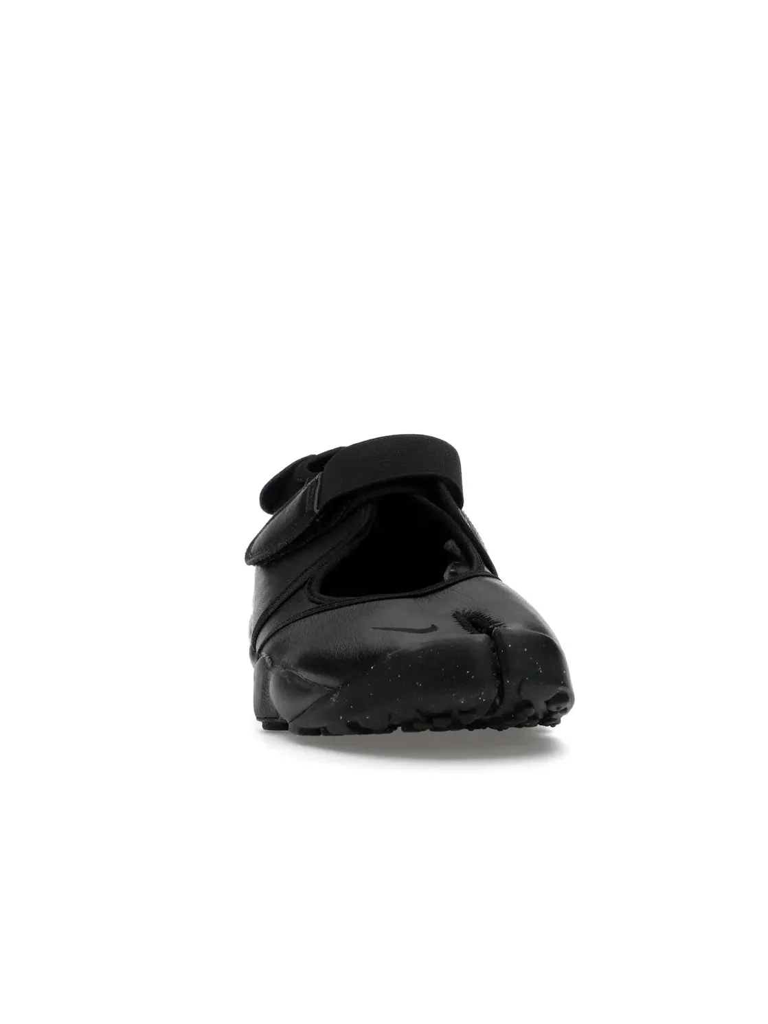Женские кроссовки с разрезным мыском Nike Air Rift Leather — изображение 2 из 4, черный/черный
