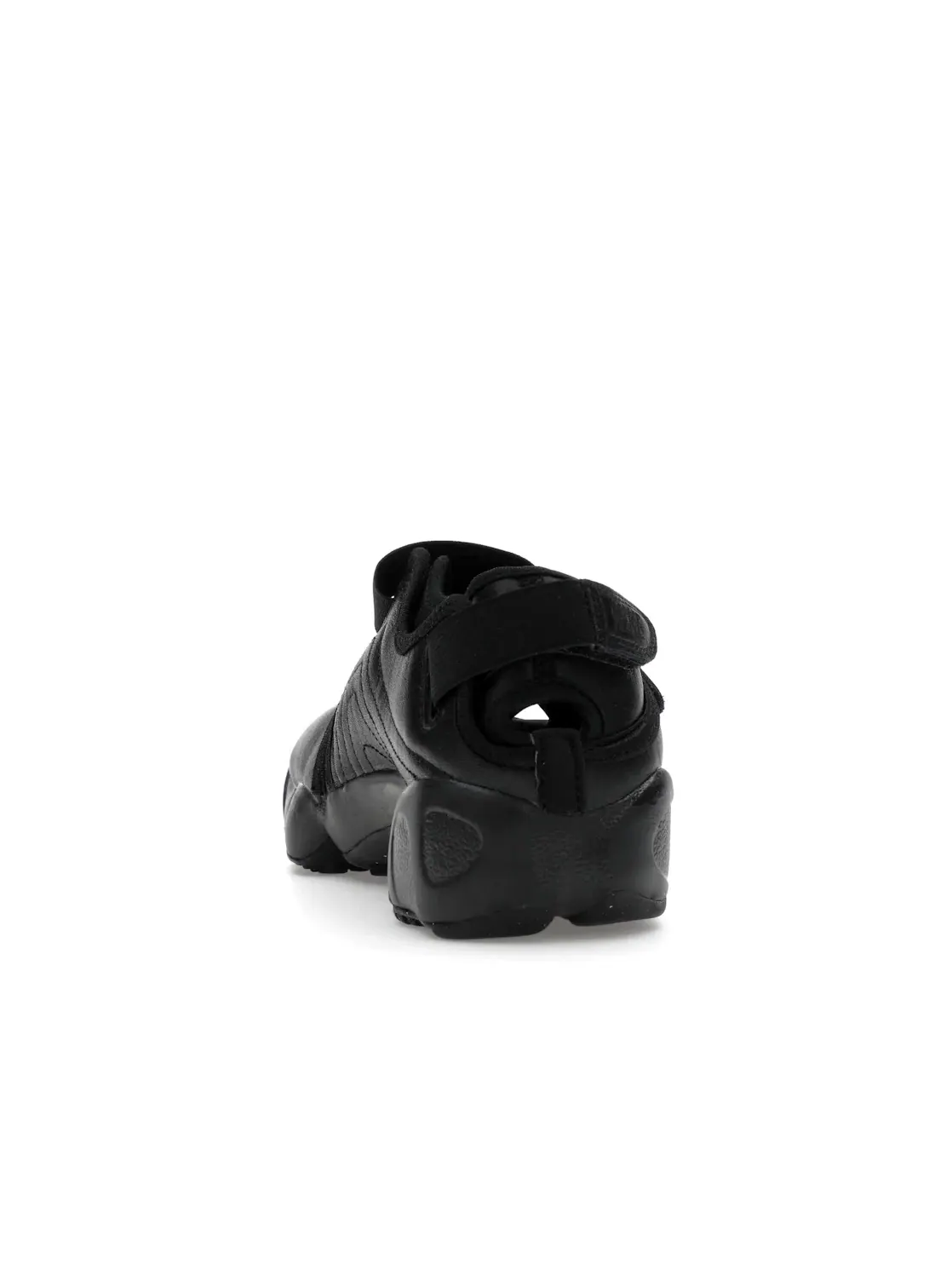 Женские кроссовки с разрезным мыском Nike Air Rift Leather — изображение 4 из 4, черный/черный